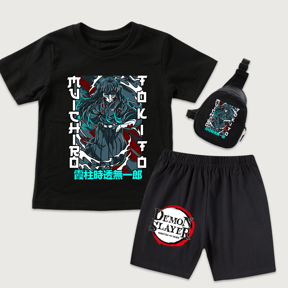 Boyshort Underwear - Kaos Katun Anak Motif Anime Demon