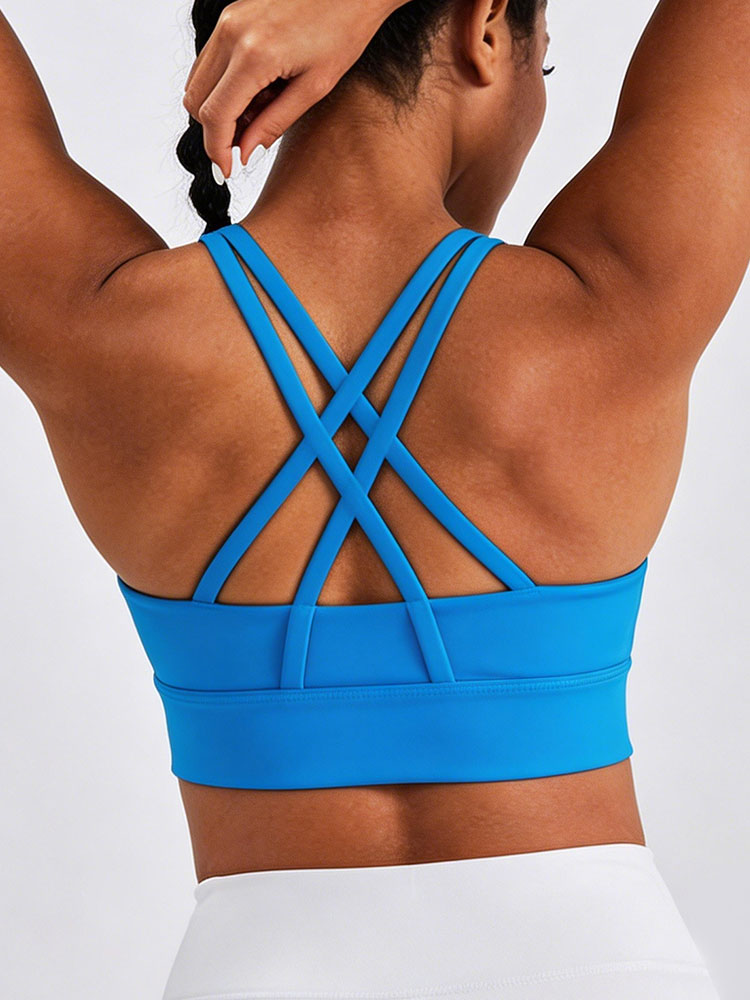 Sport Bra Wanita Warna Solid,  - Sports Bra High Impact ulasan dan harga