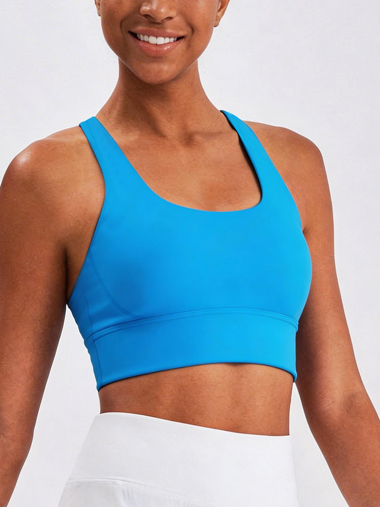 Sport Bra Wanita Warna Solid,  - Sports Bra High Impact ulasan dan harga