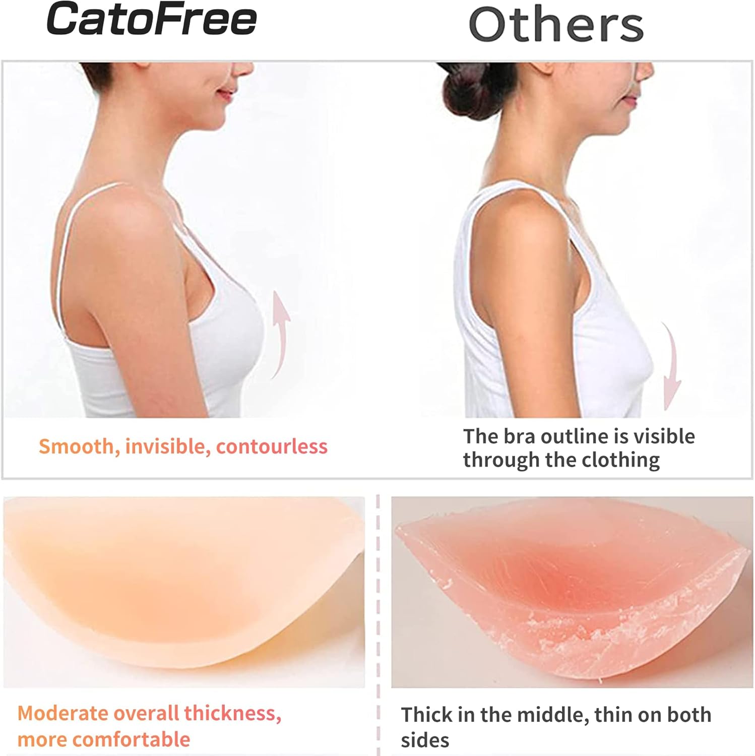 Bra Silikon Padat Tanpa Kawat  - Strapless Bra Backless ulasan dan harga