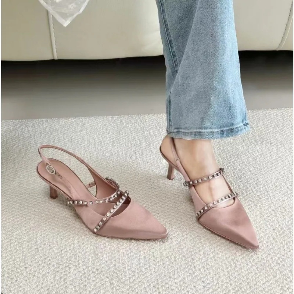 Sandal Wanita Modis Satin Mera - Slip Dress Satin ulasan dan harga