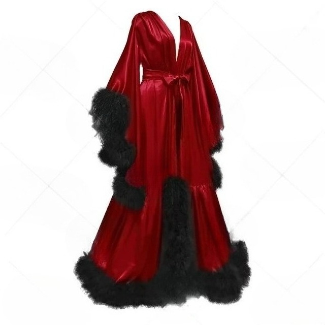Gaun Mandi Wanita Custom denga - Robe Silk Women ulasan dan harga