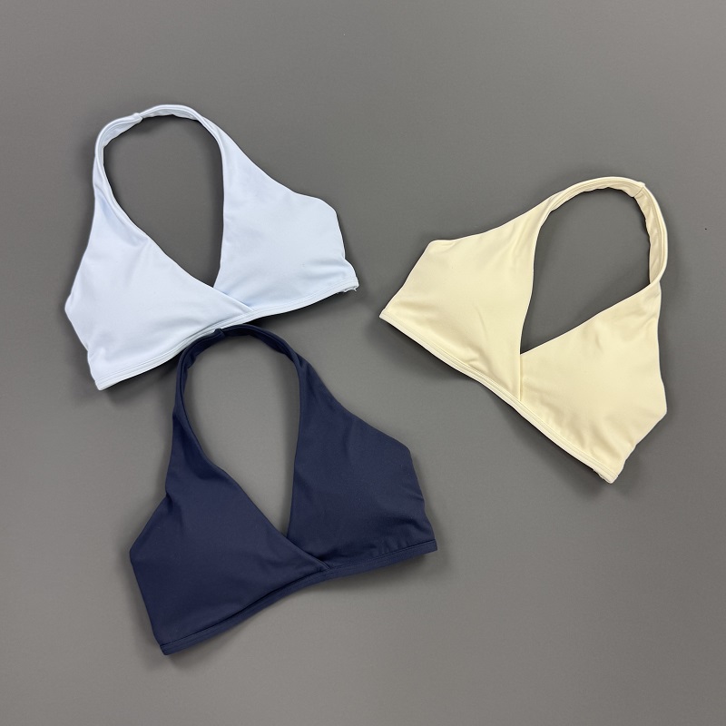 Atasan Gym Wanita Halter Neck  - Sports Bra High Impact ulasan dan harga